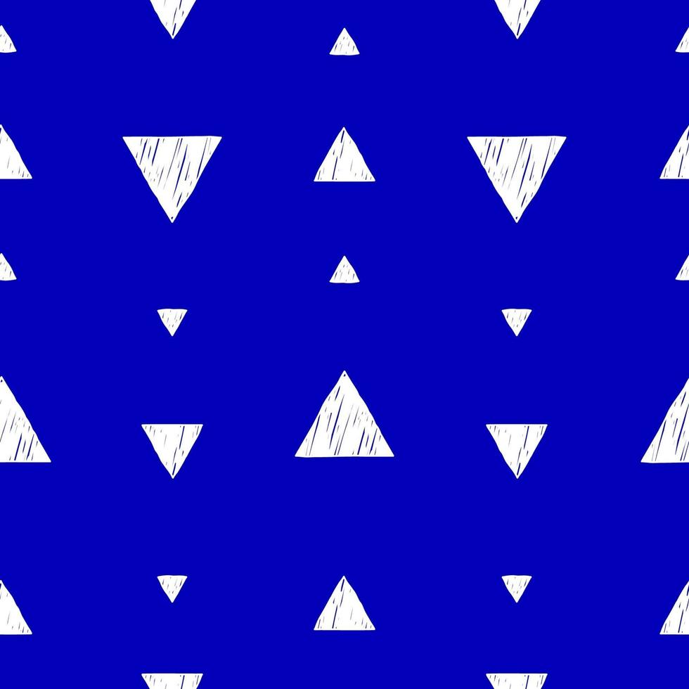 blauw en wit stofstaal voor inpakpapier, textiel. vector