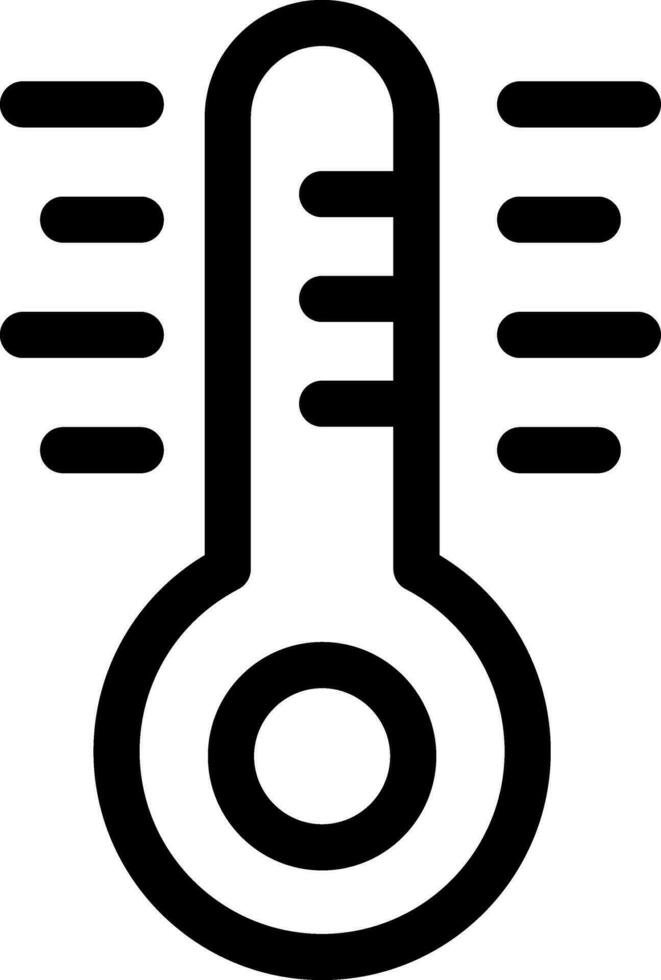 thermometer creatief icoon ontwerp vector