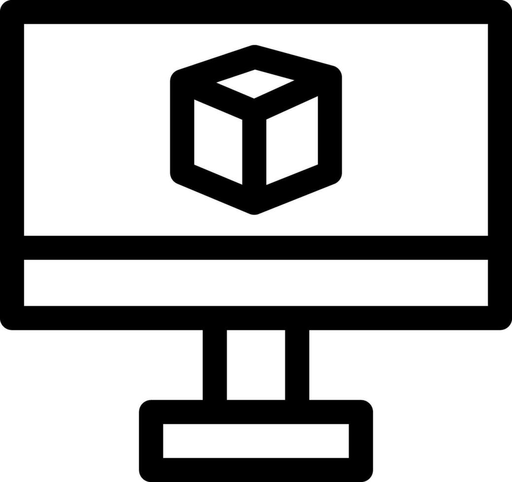 blok creatief icoon ontwerp vector