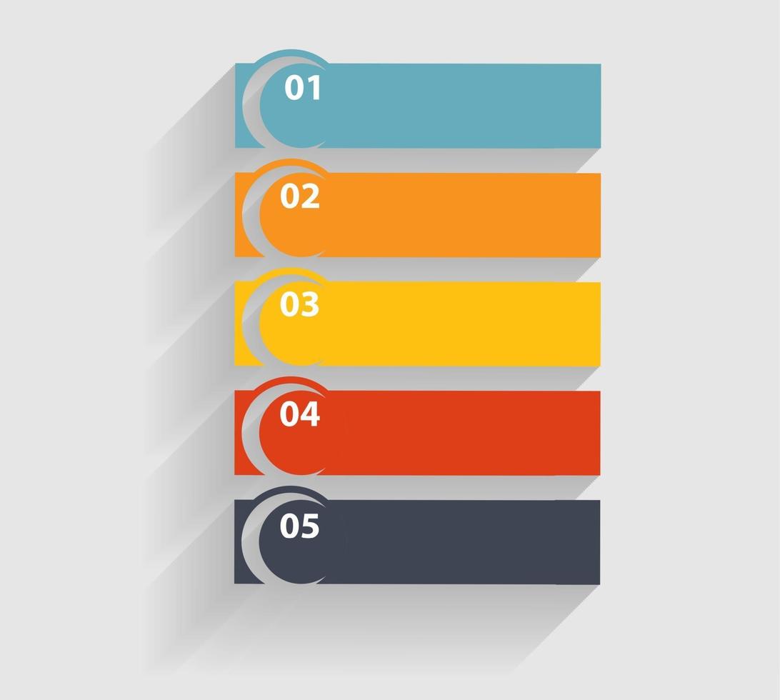 infographic sjablonen voor zakelijke vectorillustratie vector