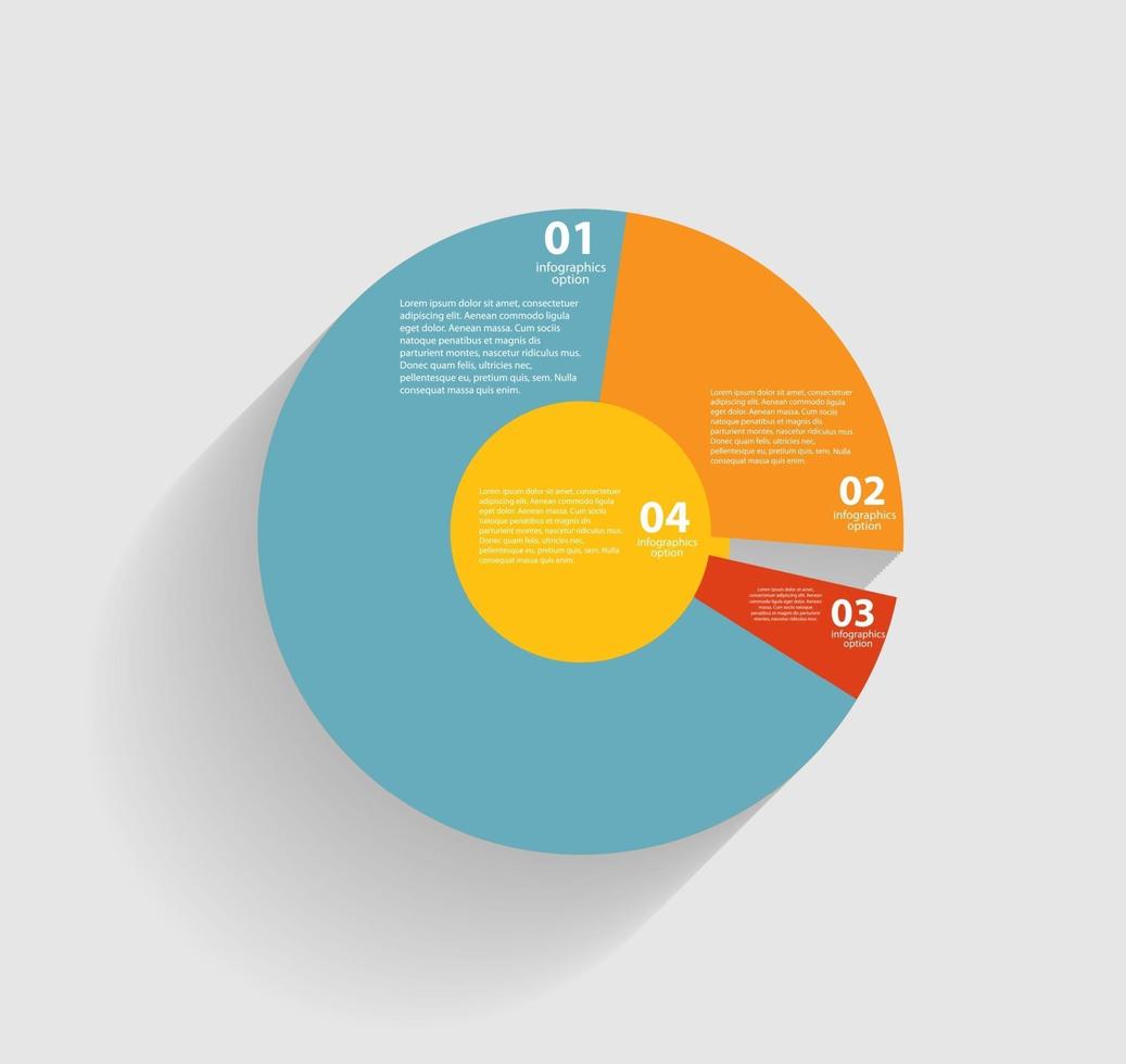 infographic sjablonen voor zakelijke vectorillustratie vector