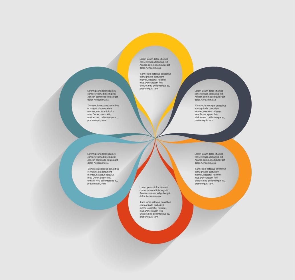 infographic sjablonen voor zakelijke vectorillustratie vector