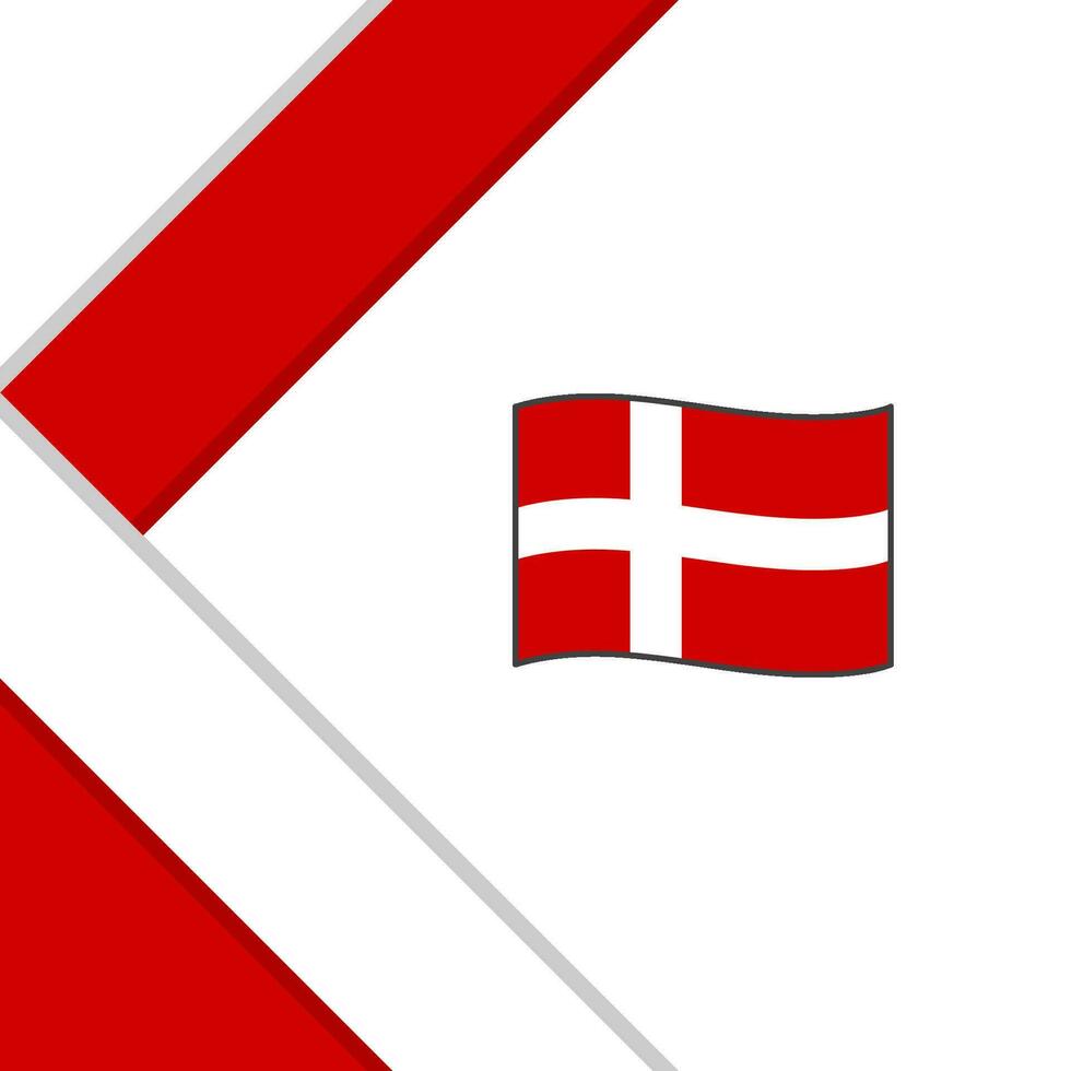 Denemarken vlag abstract achtergrond ontwerp sjabloon. Denemarken onafhankelijkheid dag banier sociaal media na. Denemarken illustratie vector