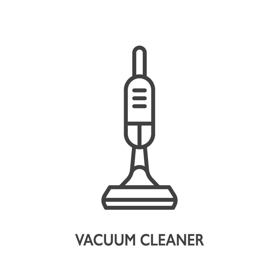 vacuüm schoonmaakster icoon in vlak stijl. uitrusting voor huis schoonmaak vector illustratie Aan geïsoleerd achtergrond. schoon machine teken bedrijf concept.