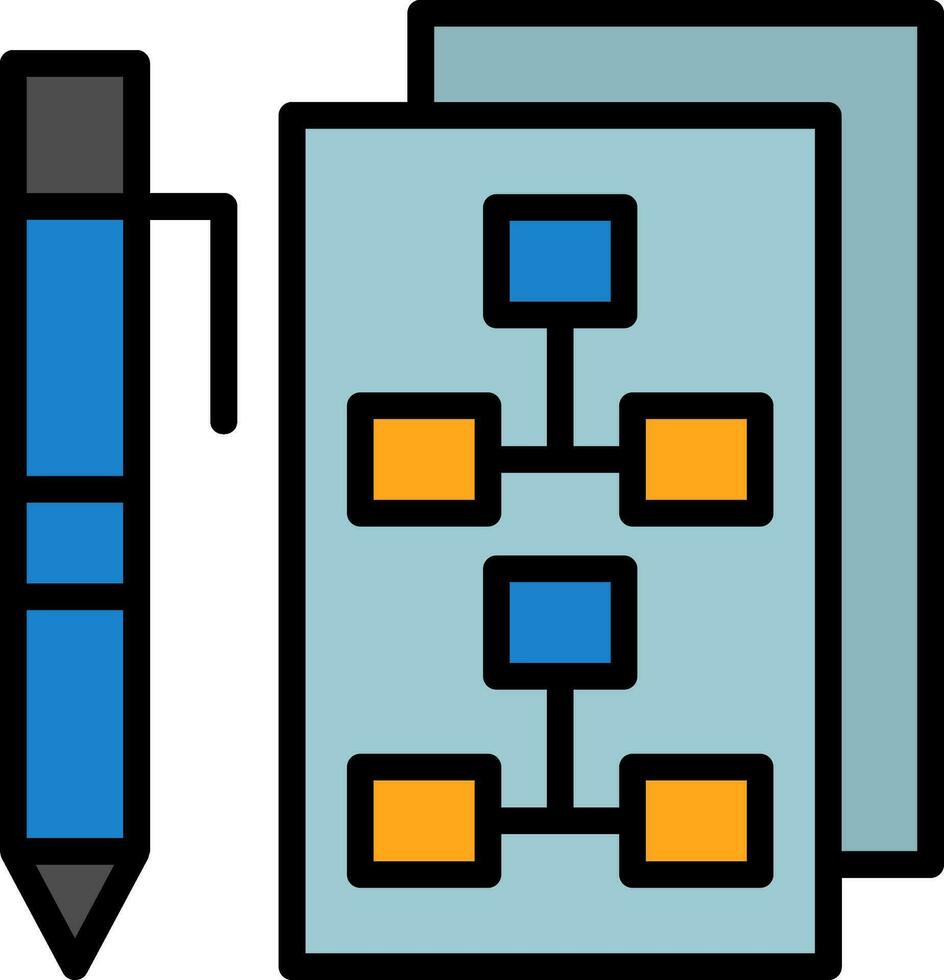 het dossier vector icoon ontwerp