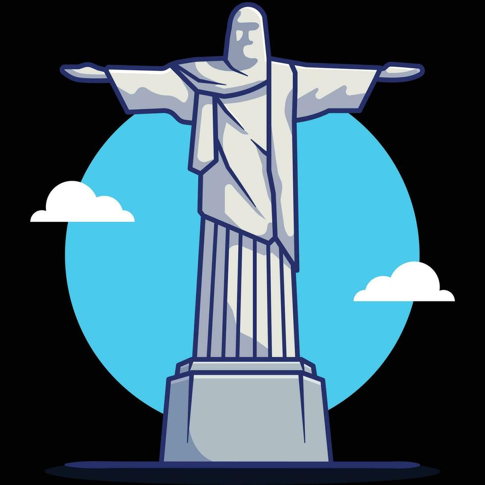 Christus de Verlosser illustratie vector