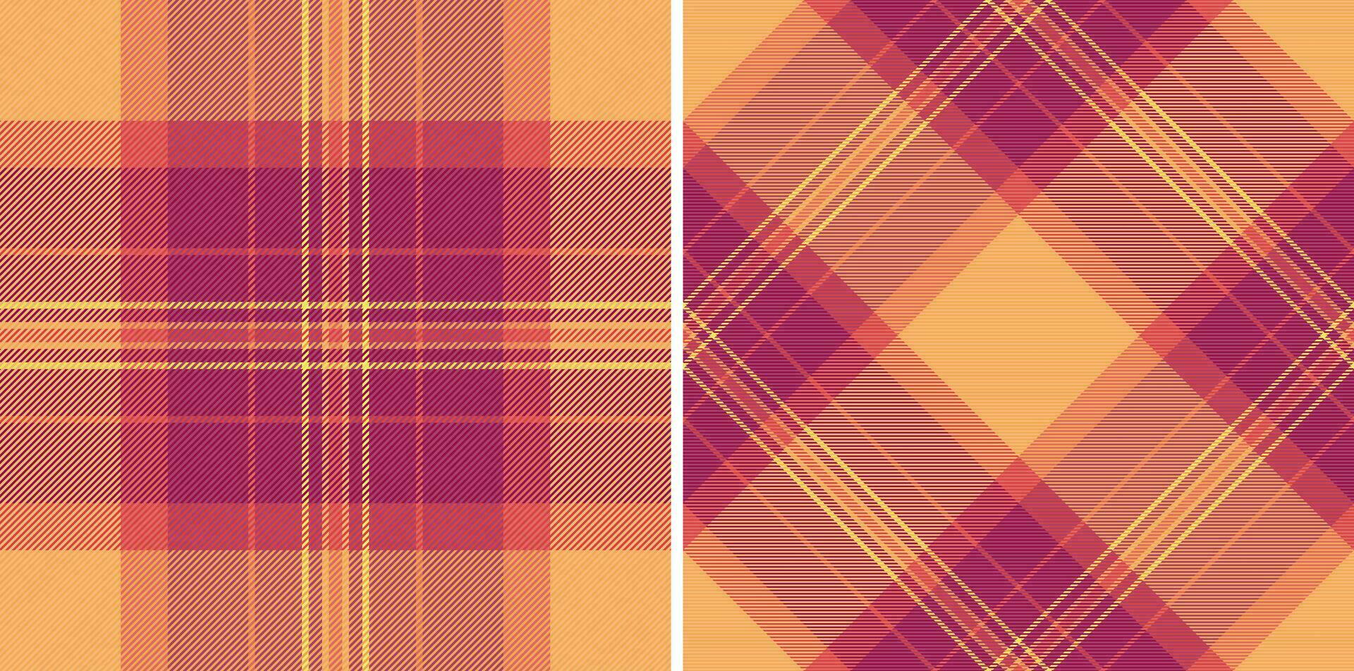 Schotse ruit achtergrond textiel van structuur patroon controleren met een plaid naadloos kleding stof vector. vector