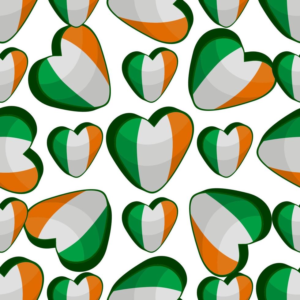 illustratie op thema Ierse vakantie st patrick day vector