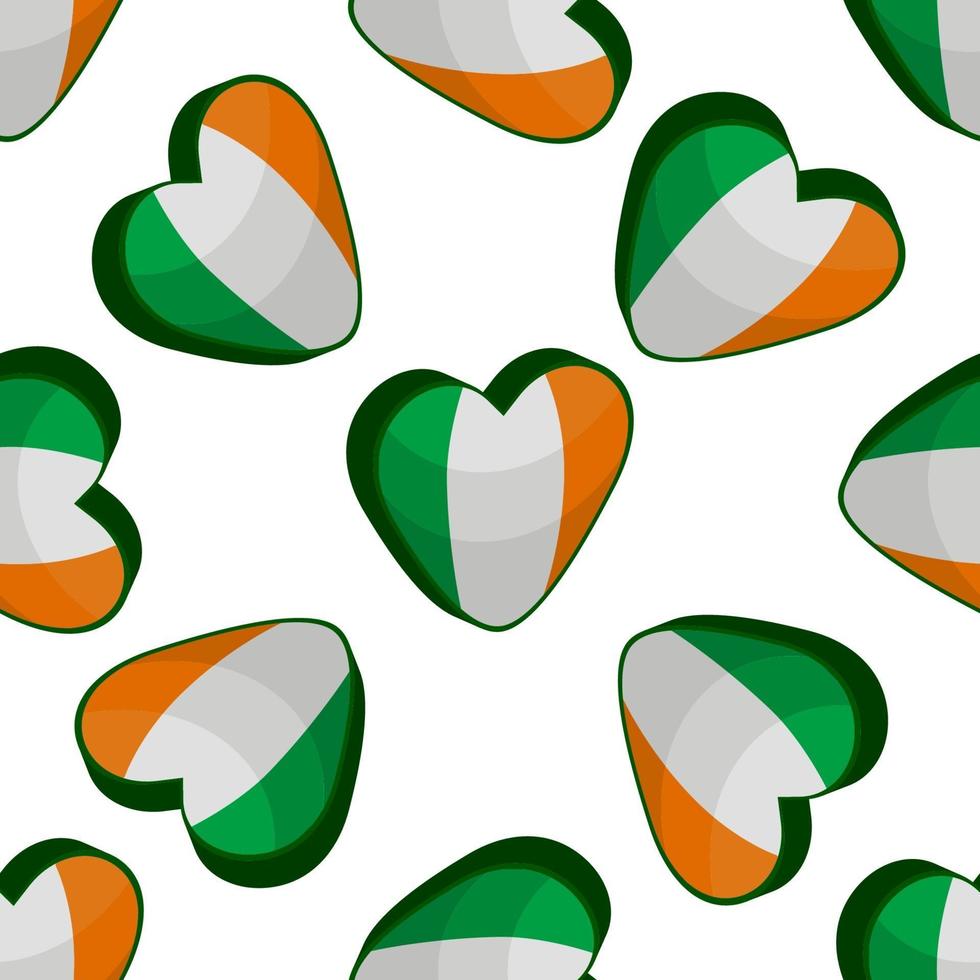 illustratie op thema Ierse vakantie st patrick day vector