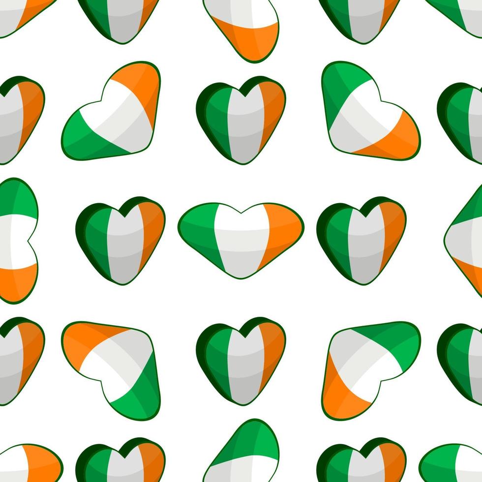 illustratie op thema Ierse vakantie st patrick day vector