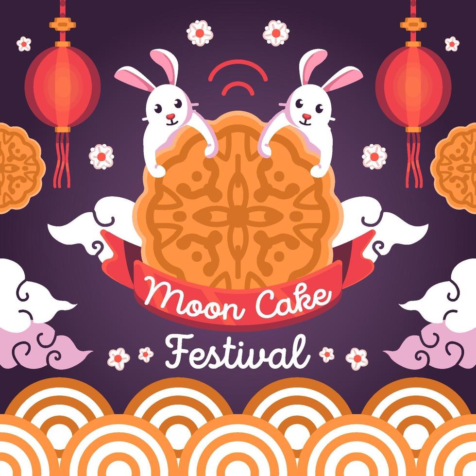 maan cake festival vector