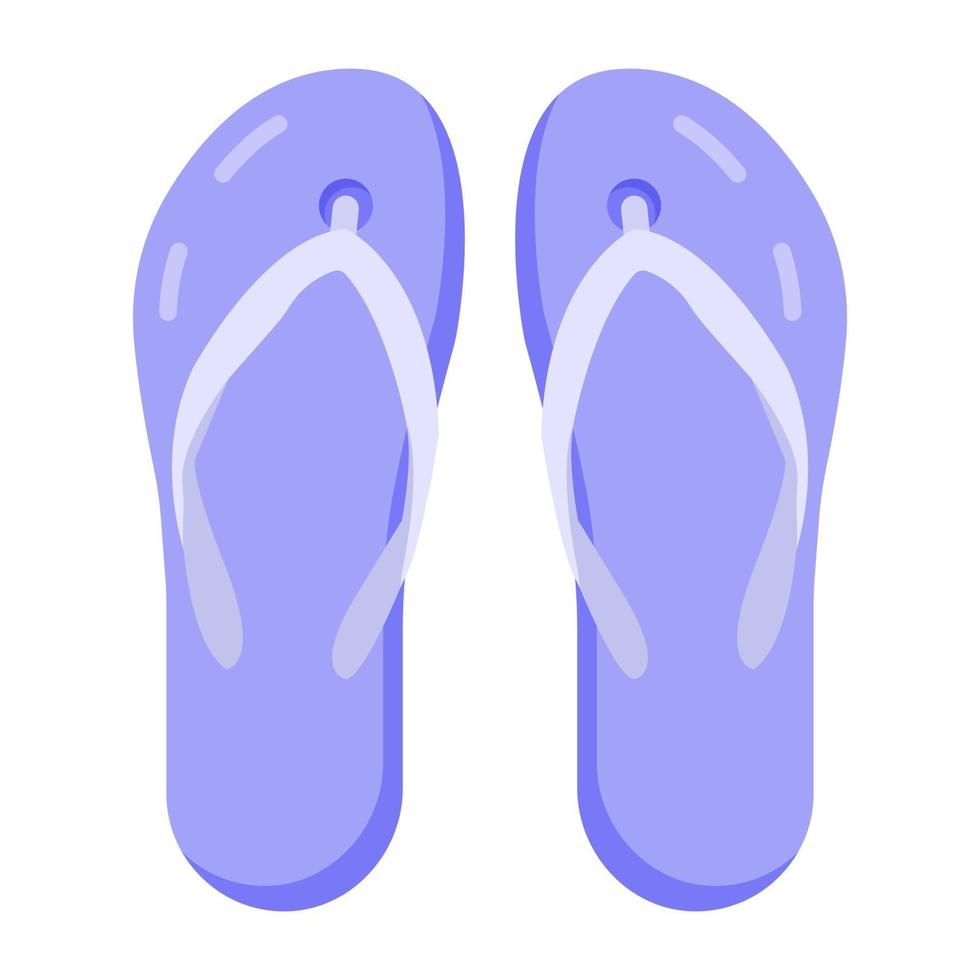 teenslippers en pantoffels vector