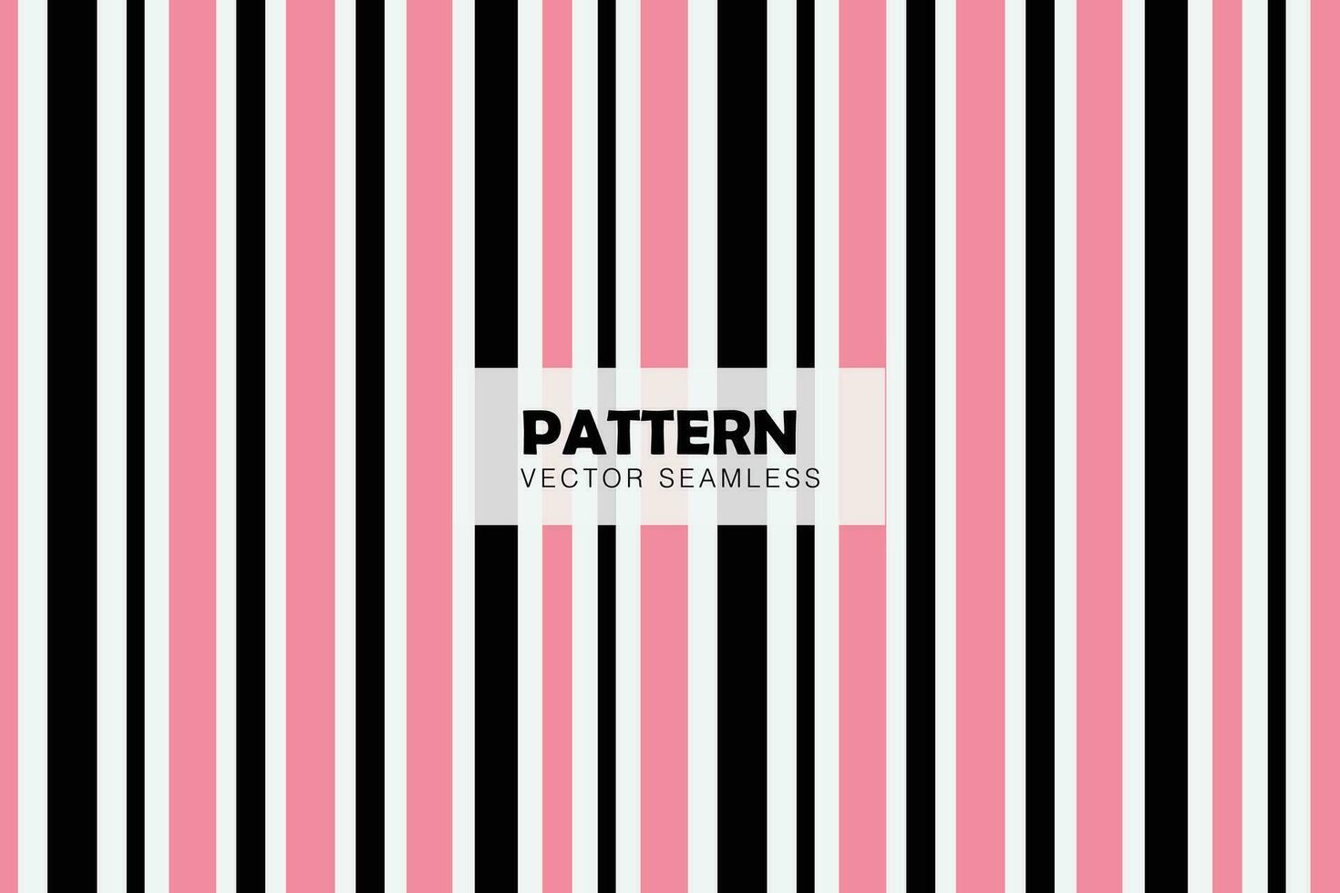 roze en zwart lijn verticaal strepen vormen naadloos herhaling patroon vector