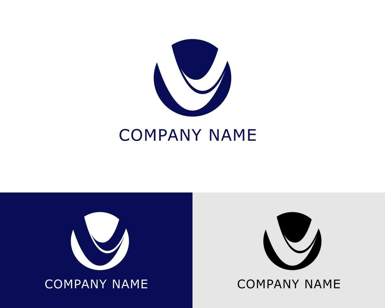 abstract brief v doopvont logo icoon. gemakkelijk modern embleem bedrijf logo bedrijf profiel. v brief ontwerp logo. brief v icoon logo. vector