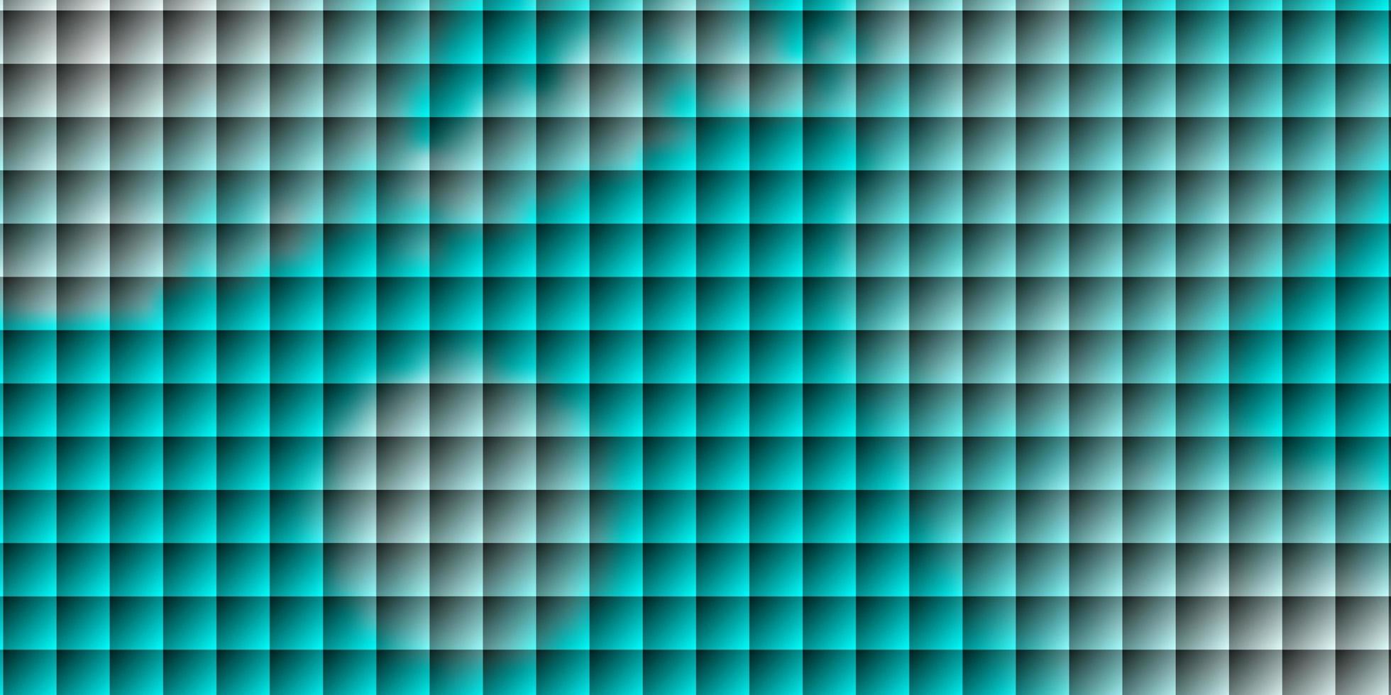 lichtblauw, groen vectorpatroon in vierkante stijl. vector