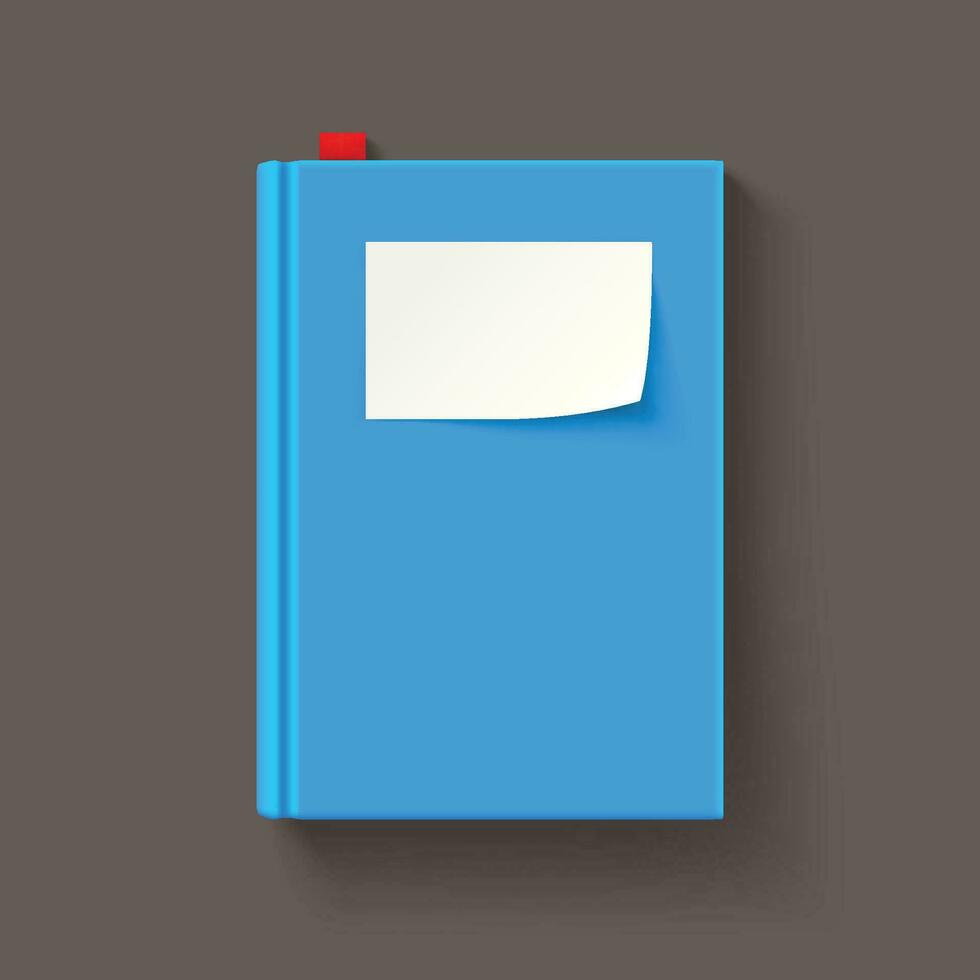 blauw boek 01 vector