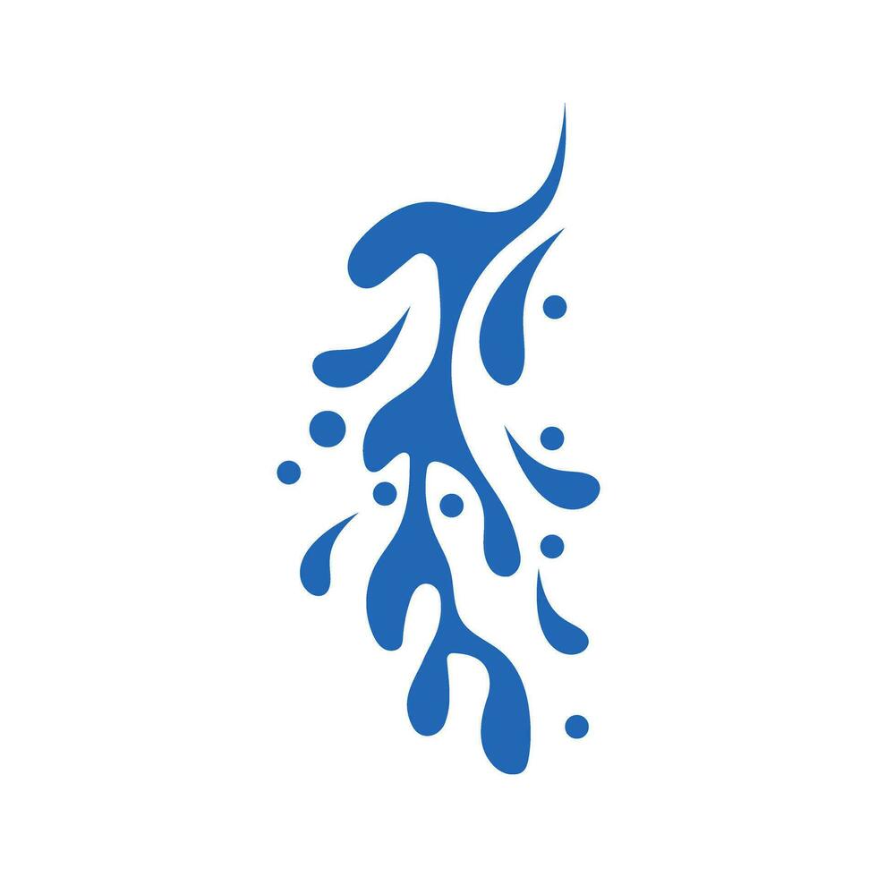 water druppels icoon vector. water illustratie teken. verstuiven symbool. oceaan logo. zee markering. vector