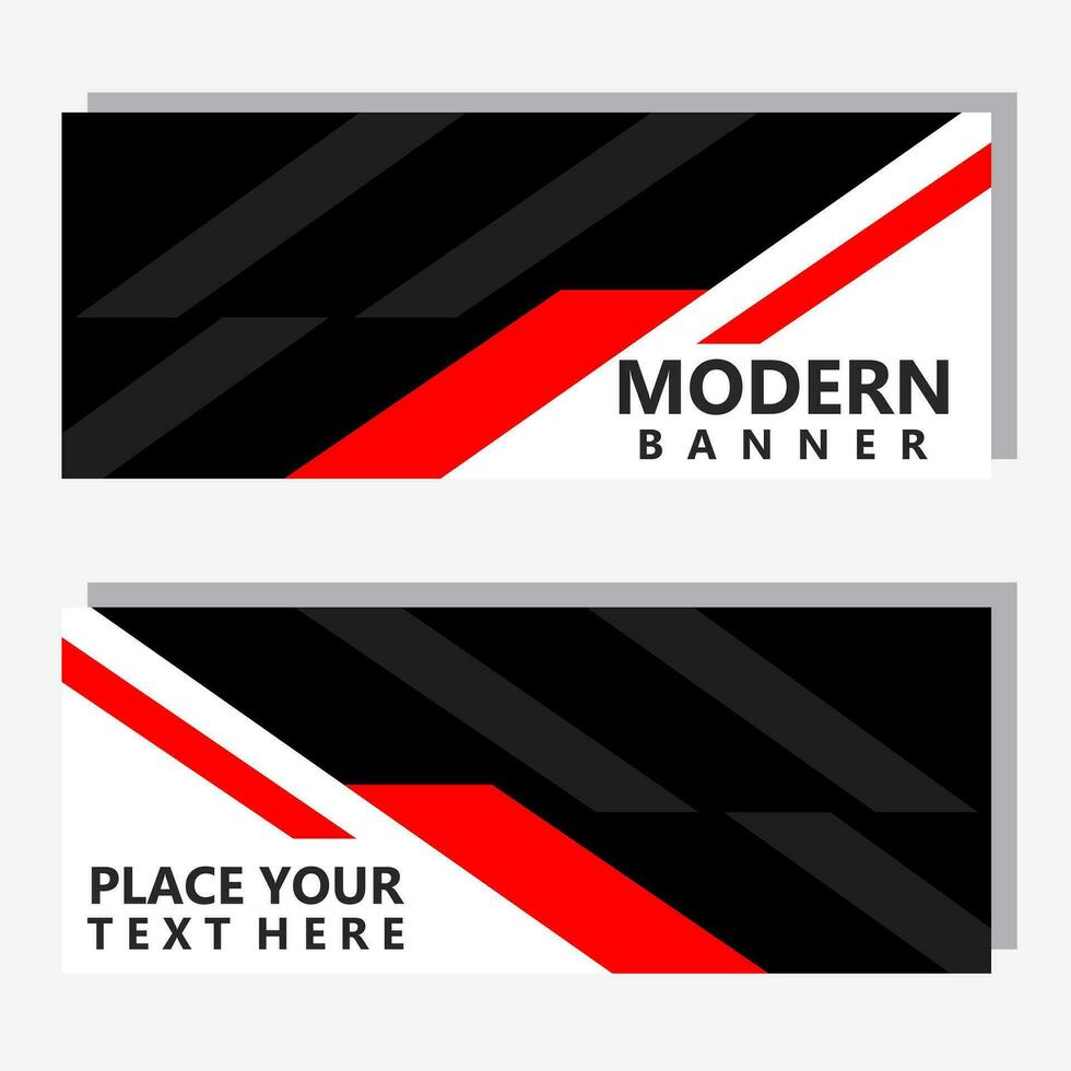 achtergrond modern banier meetkundig rood ontwerp vector