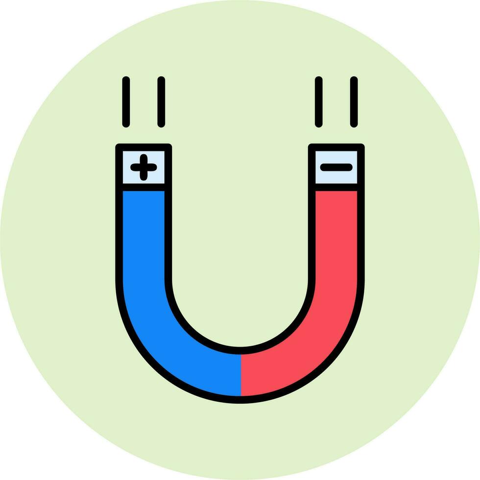 magneet vector pictogram