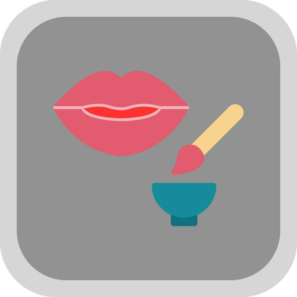 lip exfoliator vector icoon ontwerp