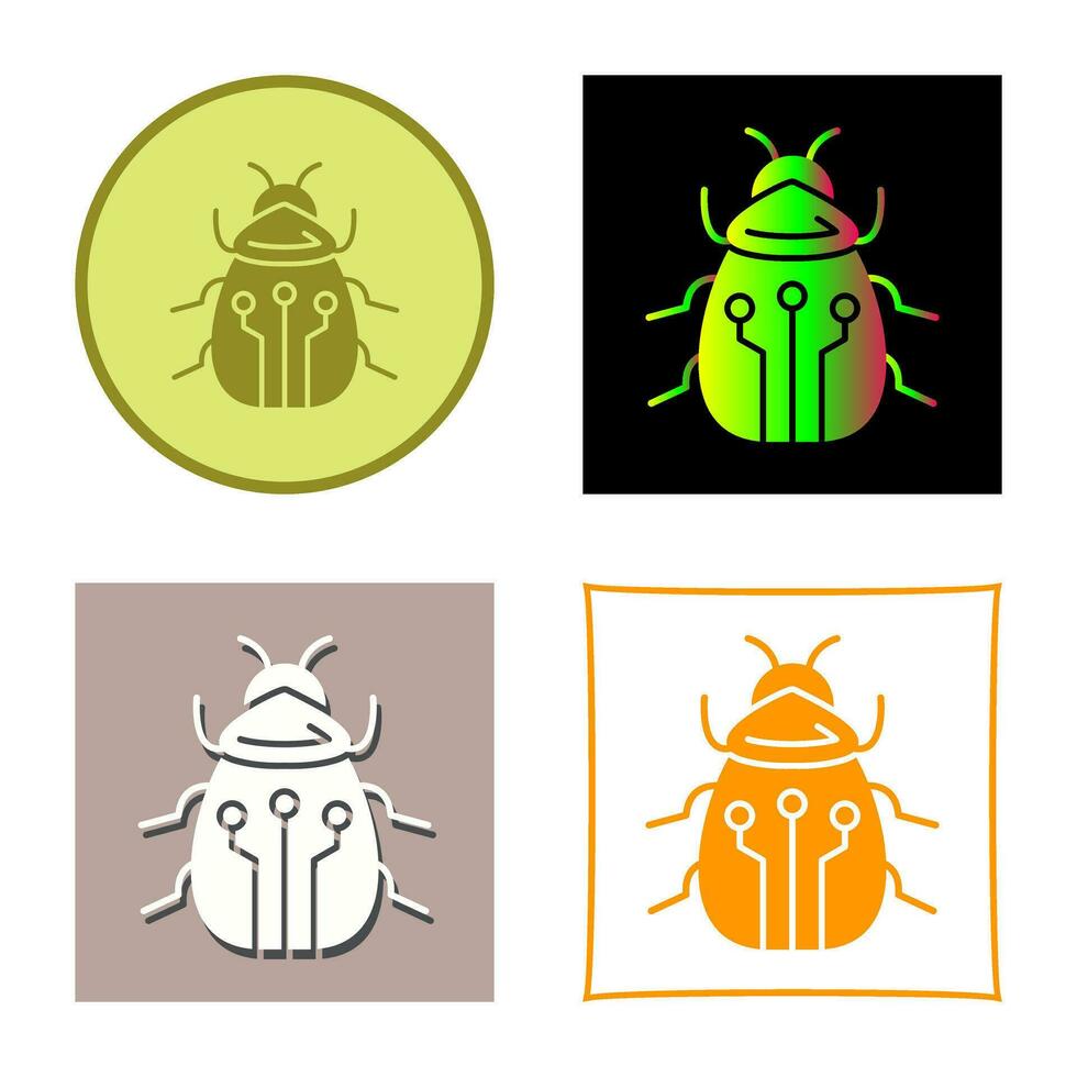 bug vector pictogram