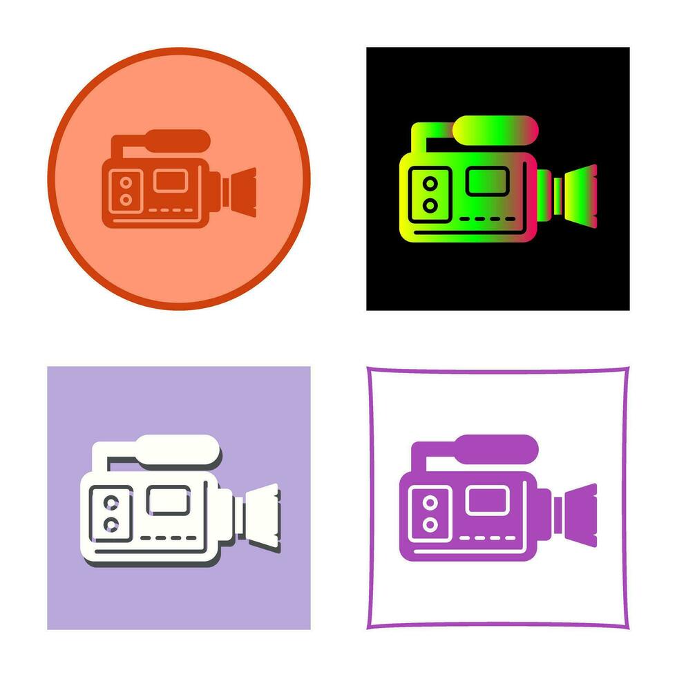 videocamera vector pictogram