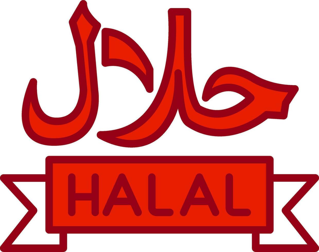 halal vector icoon