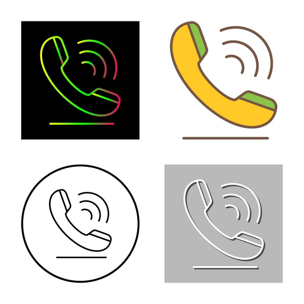 telefoongesprek vector pictogram