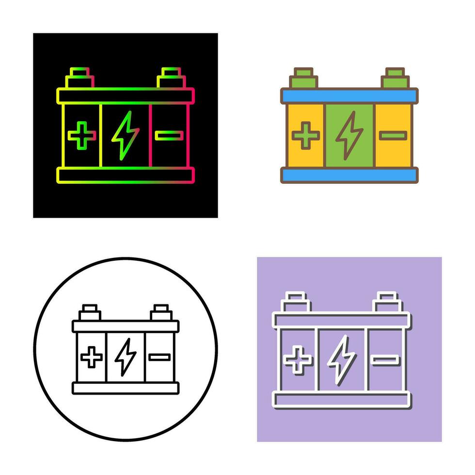 batterij vector pictogram