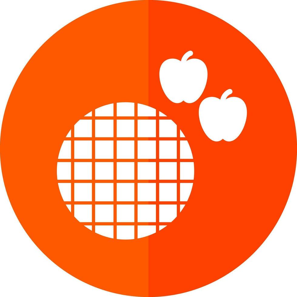 appel taart vector icoon ontwerp