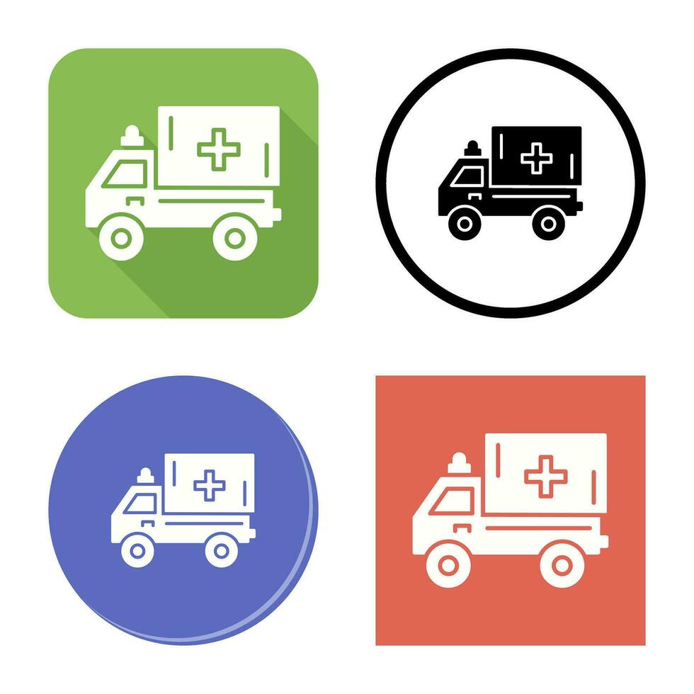 ambulance vector pictogram