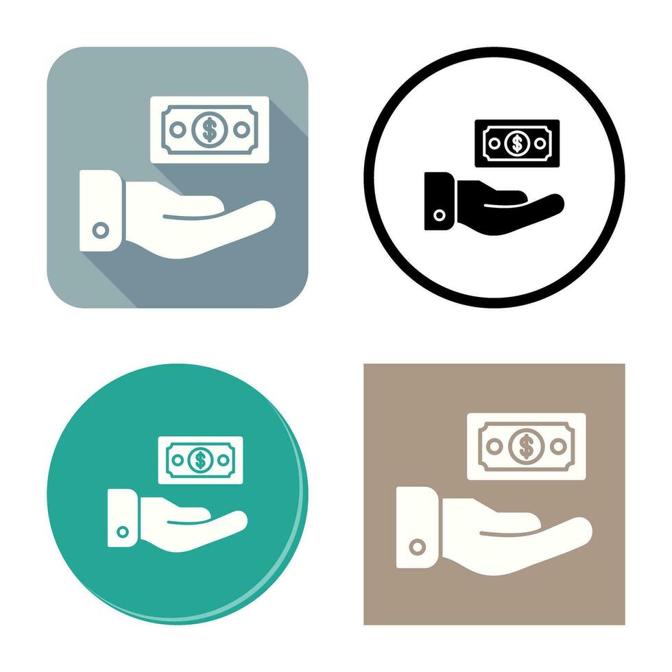 geld vector pictogram