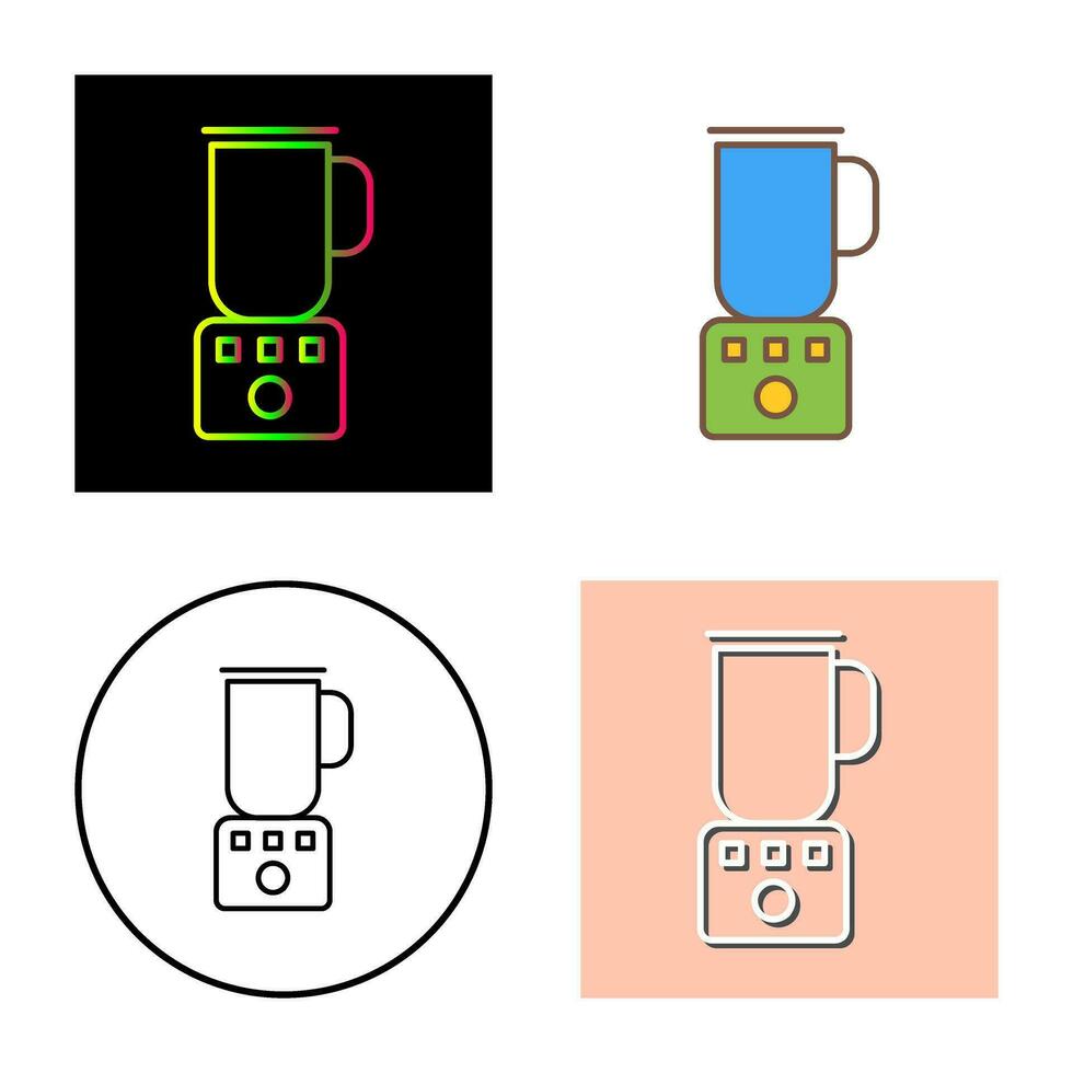 koffie blender vector icoon