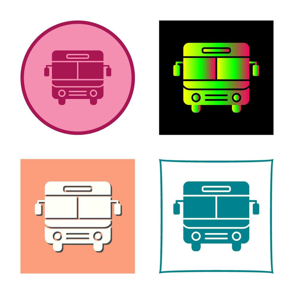 bus vector pictogram