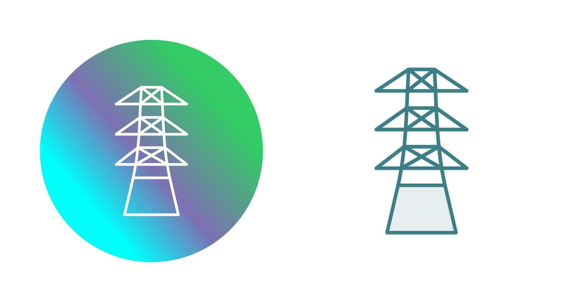 uniek toren vector icoon