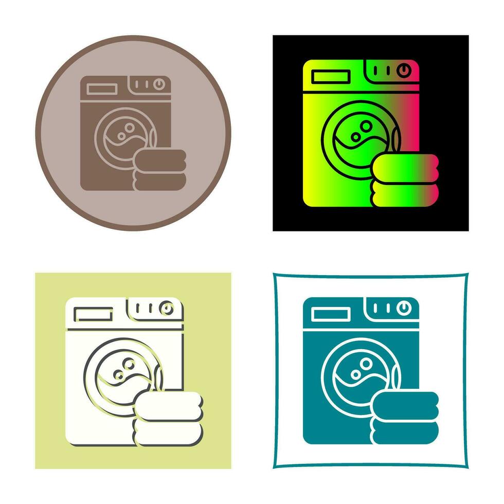 wasmachine vector pictogram