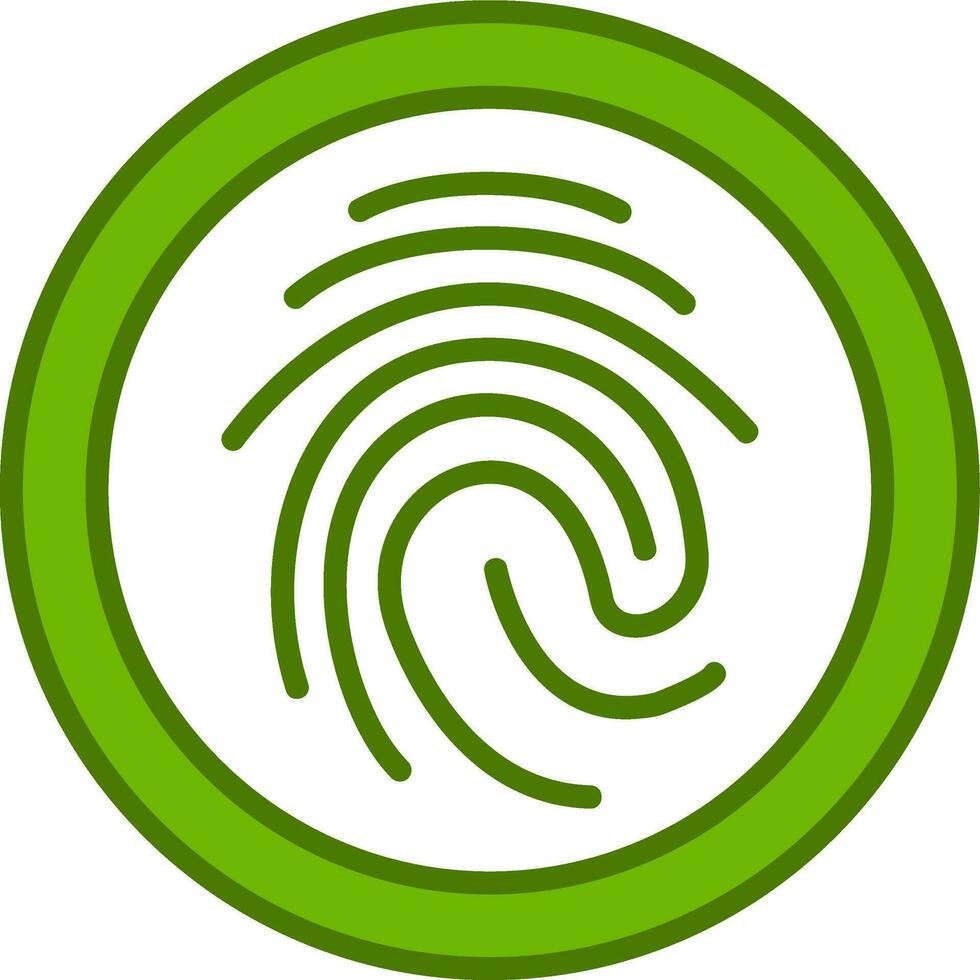 biometrisch vector icoon