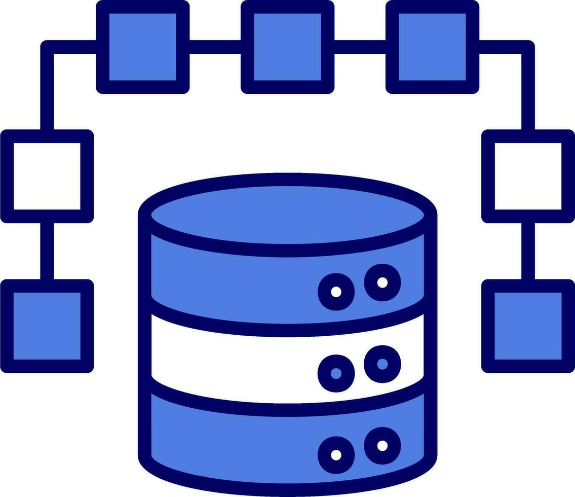 gestructureerd gegevens vector icoon