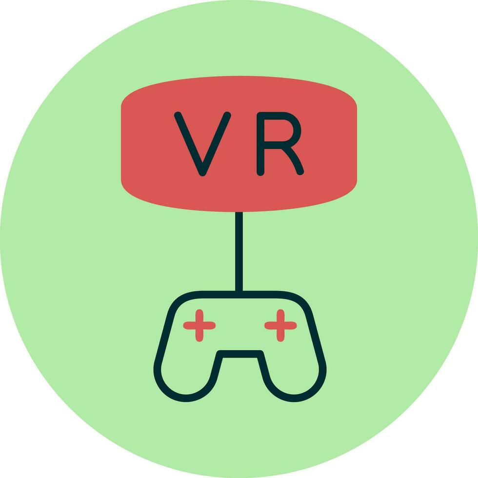 vr spel vector icoon