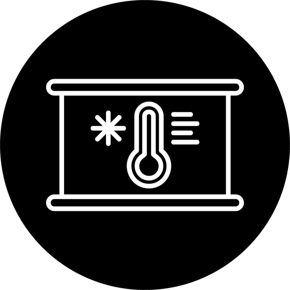 thermometer vector pictogram