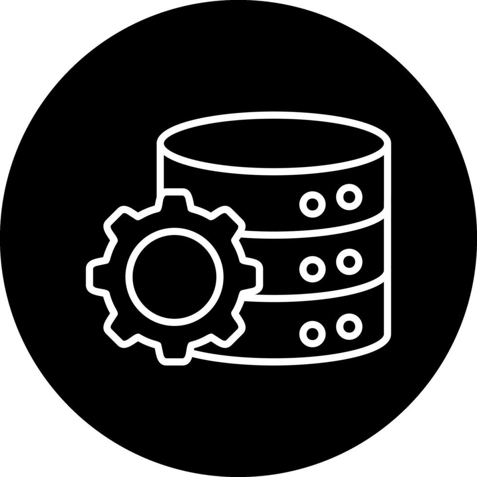 operationeel databank vector icoon