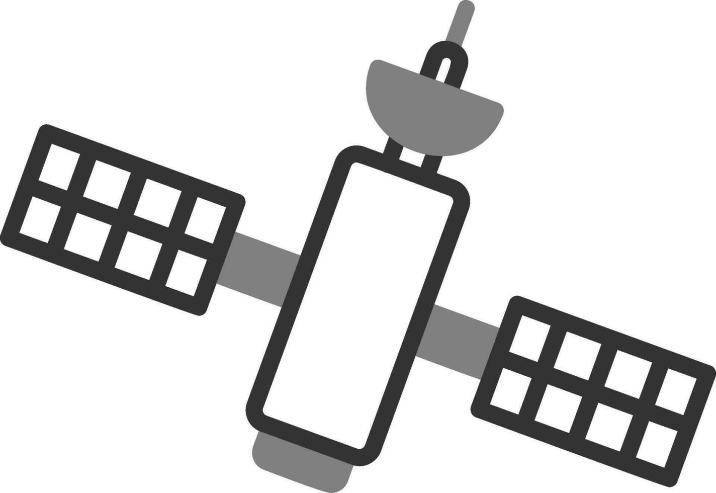 satelliet vector pictogram