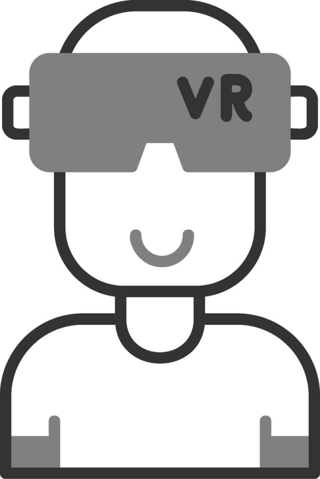 vr vector icoon