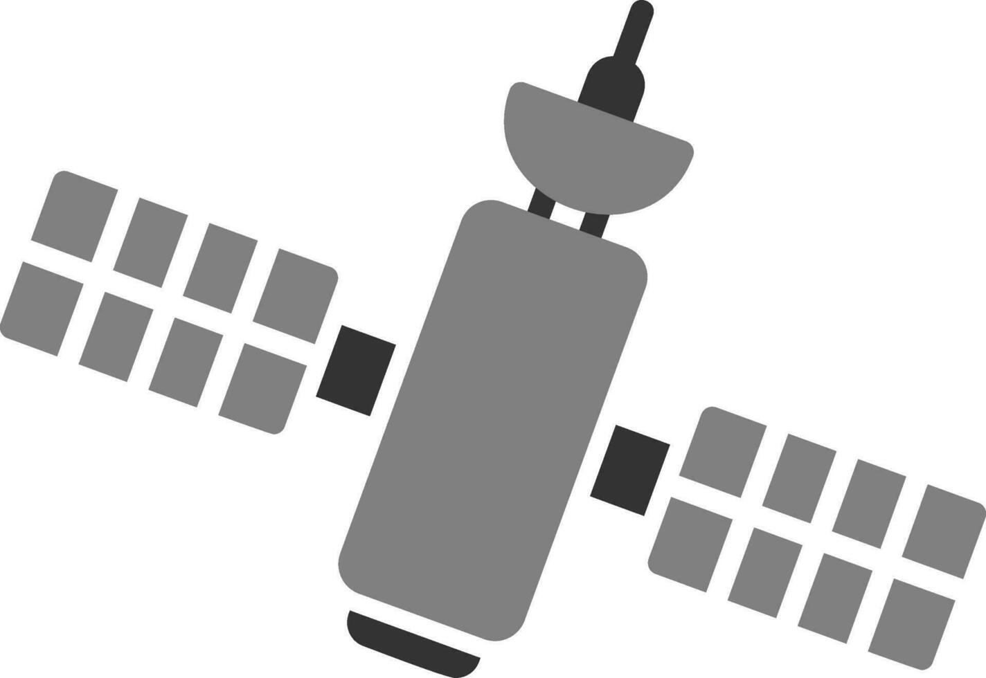 satelliet vector pictogram