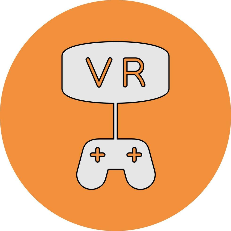 vr spel vector icoon