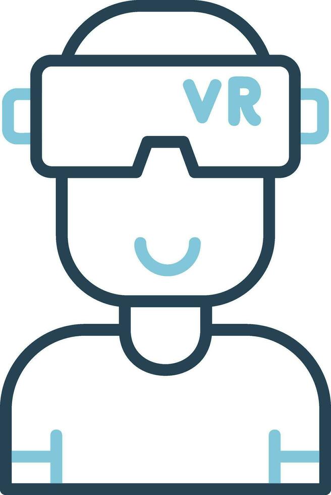 vr vector icoon