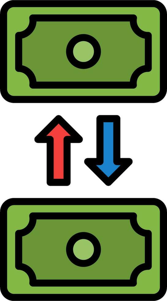 overdracht vector pictogram