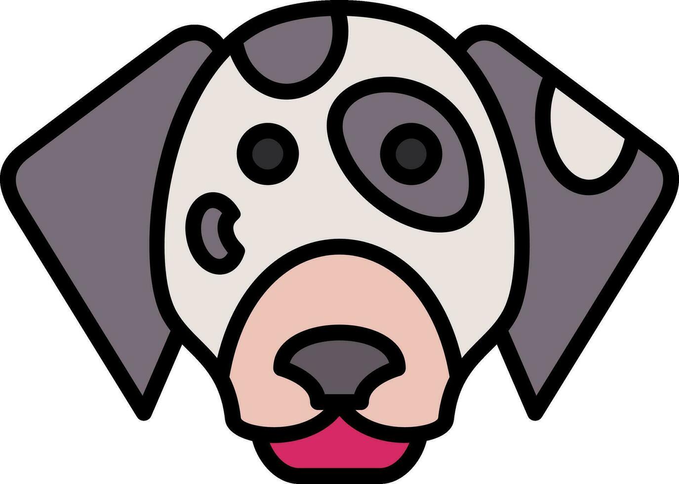 dalmatiër vector icoon