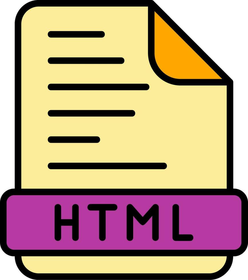 html vector icoon