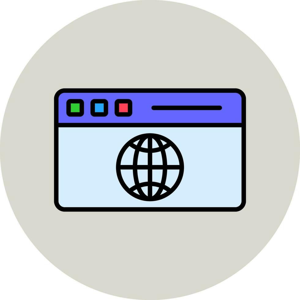 website vector icoon
